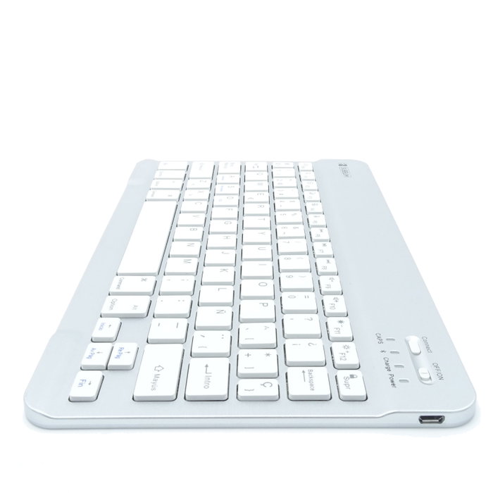 Subblim Smart BT Teclado Bluetooth Plata QWERTY Español